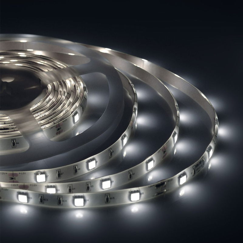 Светодиодная влагозащищенная лента 7,2W/m 30LED/m 5050SMD холодный белый 5M Белый Светодиодная влагозащищенная лента 7,2W/m 30LED/m 5050SMD холодный белый 5M Белый в Красноярске | Loft Concept