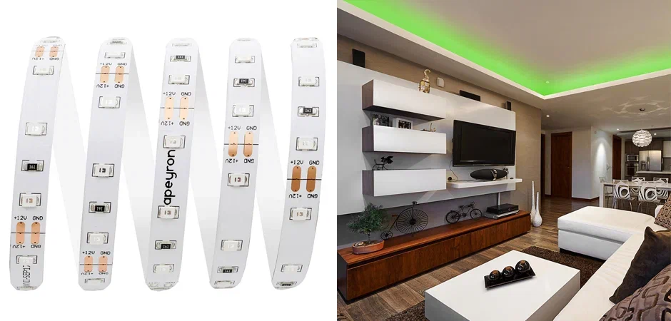 Светодиодная лента 4,8W/m 60LED/m 2835SMD зеленый 5M Светодиодная лента 4,8W/m 60LED/m 2835SMD зеленый 5M - Loft-Concept в Красноярске
