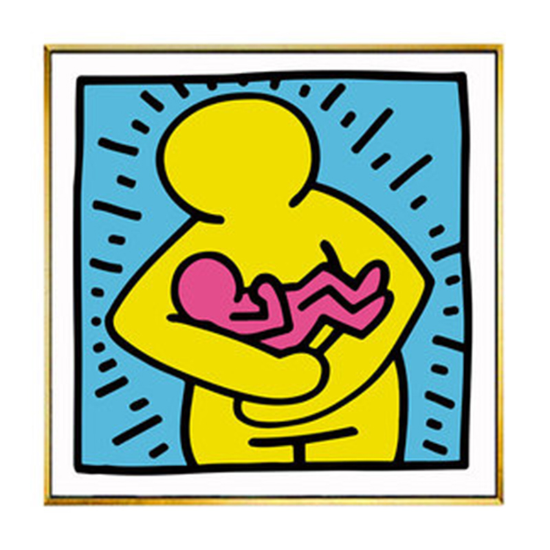 Постер Keith Haring 22 Мульти Постер Keith Haring 22 Мульти в Красноярске | Loft Concept