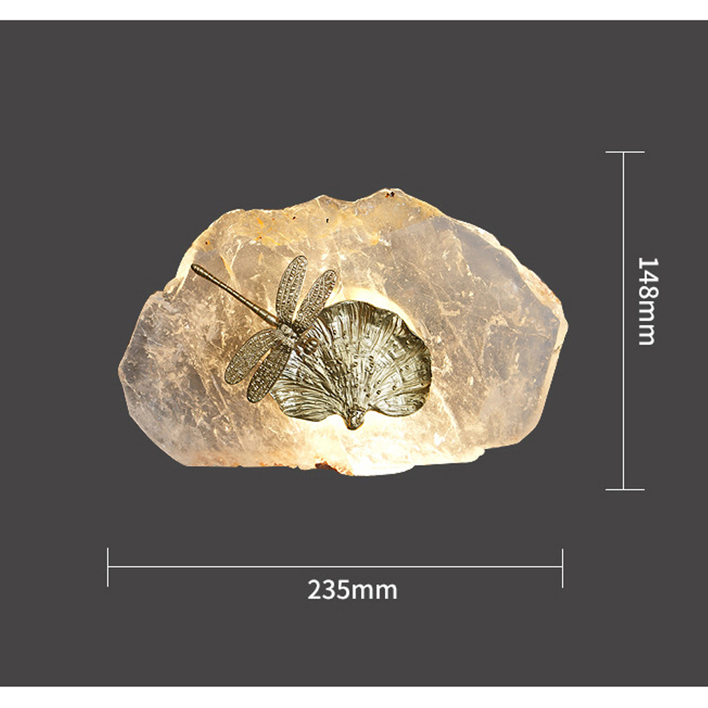 Бра Декоративный лист с стрекозой Glacial Fragment Бра Декоративный лист с стрекозой Glacial Fragment в Красноярске