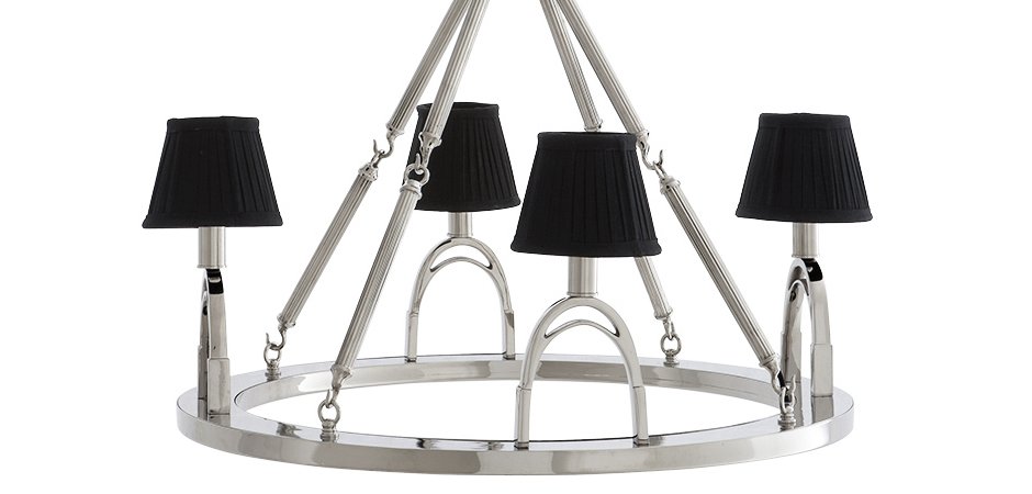 Люстра Eichholtz Chandelier Jigger Nickel - Loft-Concept в Красноярске