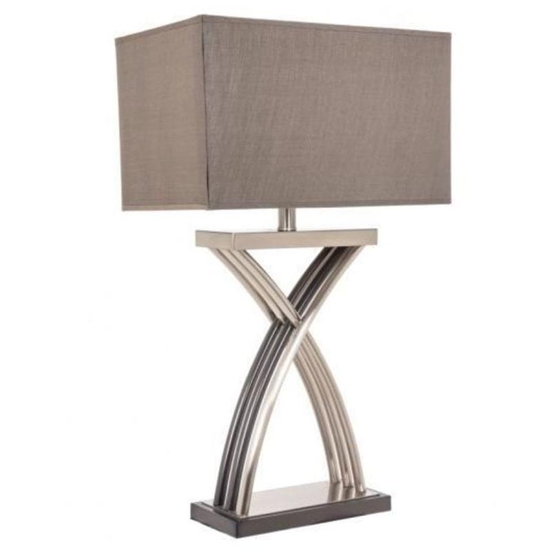 Настольная лампа Harriet Table Lamp Серебряный Настольная лампа Harriet Table Lamp Серебряный в Красноярске | Loft Concept