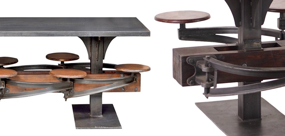 Обеденный стол Perrin Communal Table Loft Обеденный стол Perrin Communal Table Loft - Loft-Concept в Красноярске