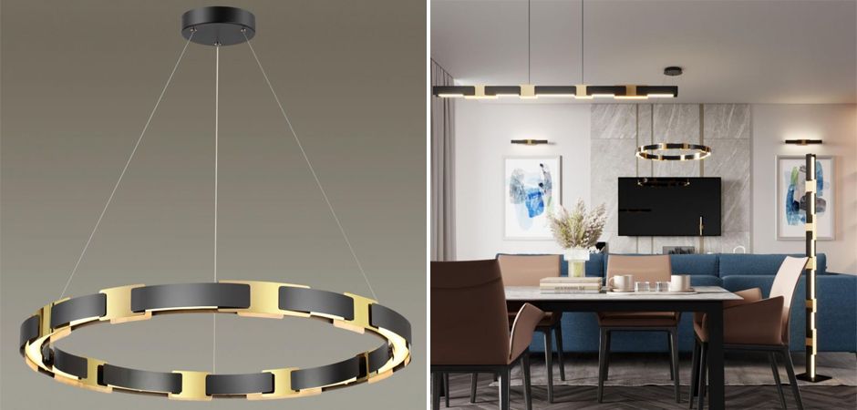 Люстра Shades of Gold диаметр 80 см Люстра Shades of Gold диаметр 80 см - Loft-Concept в Красноярске
