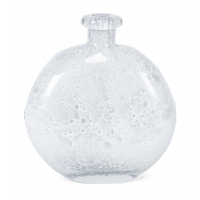 Ваза Air Bubbles Vase glass h31 Белый Ваза Air Bubbles Vase glass h31 Белый в Красноярске | Loft Concept