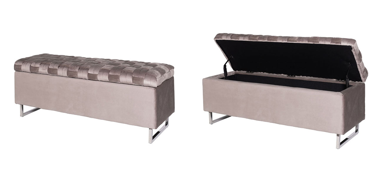 Банкетка Huatulco GRAY-BEIGE - фото №1