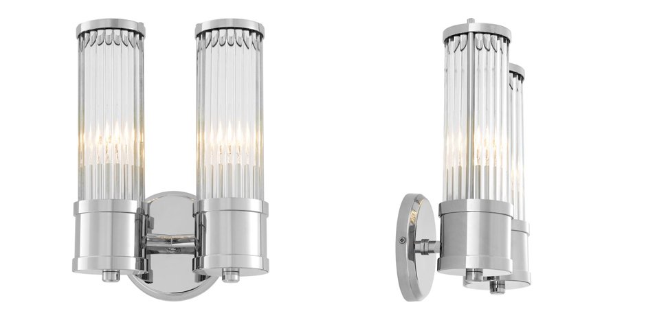 Бра Wall Lamp Claridges Dual Nickel - Loft-Concept в Красноярске