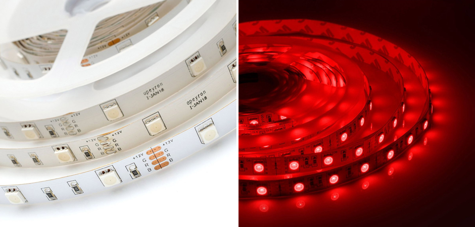 Светодиодная лента 7,2W/m 30LED/m 5050SMD разноцветная 3M - Loft-Concept в Красноярске