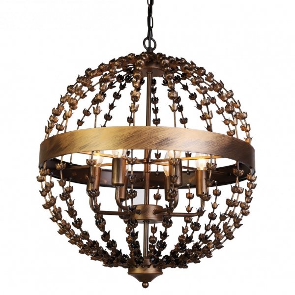 Люстра Sphere antic Pendant Bronze Темная бронза Люстра Sphere antic Pendant Bronze Темная бронза в Красноярске | Loft Concept