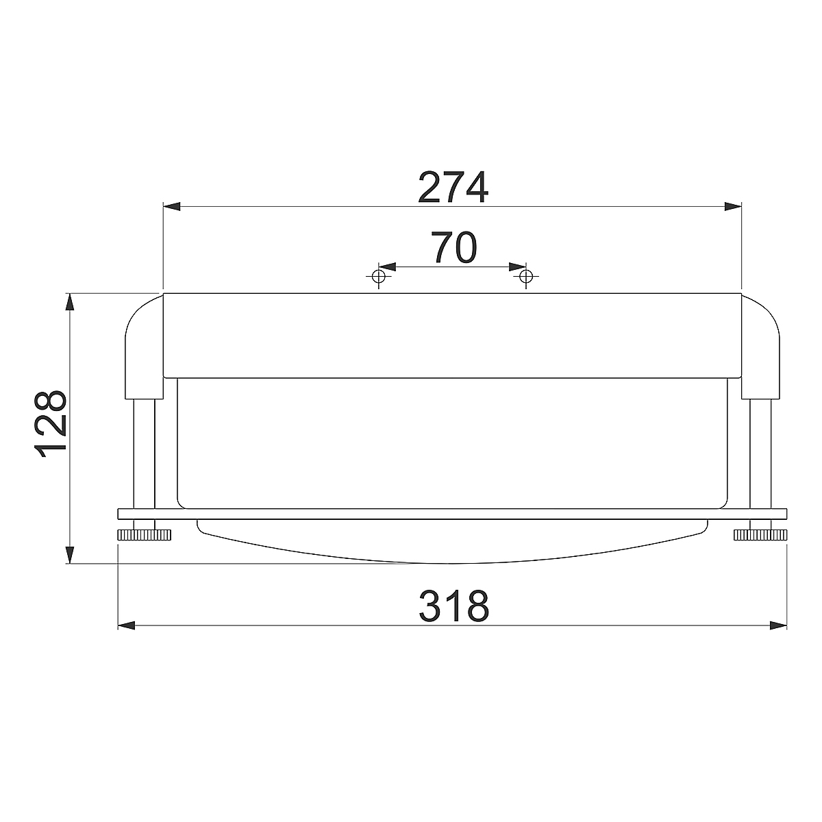 Потолочный светильник для ванных комнат цвета никель с плафоном из опалового стекла и декоративными держателями Hinkley в Красноярске