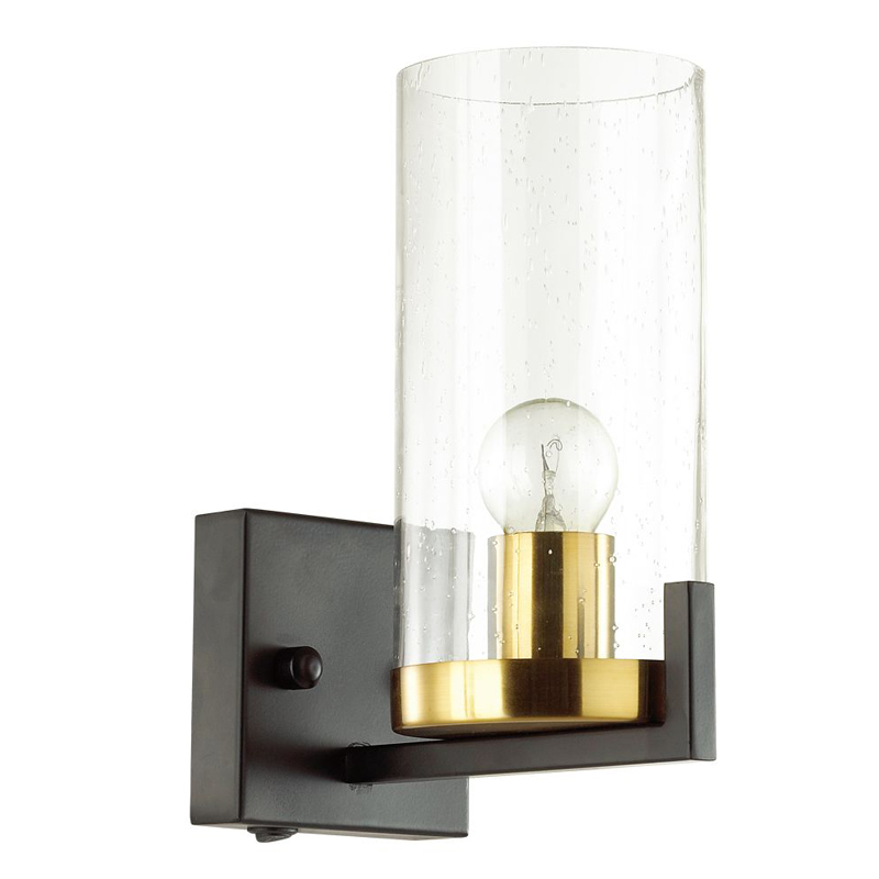 Бра Goran Sconce Прозрачный Глянцевое золото Черный Бра Goran Sconce Прозрачный Глянцевое золото Черный в Красноярске | Loft Concept