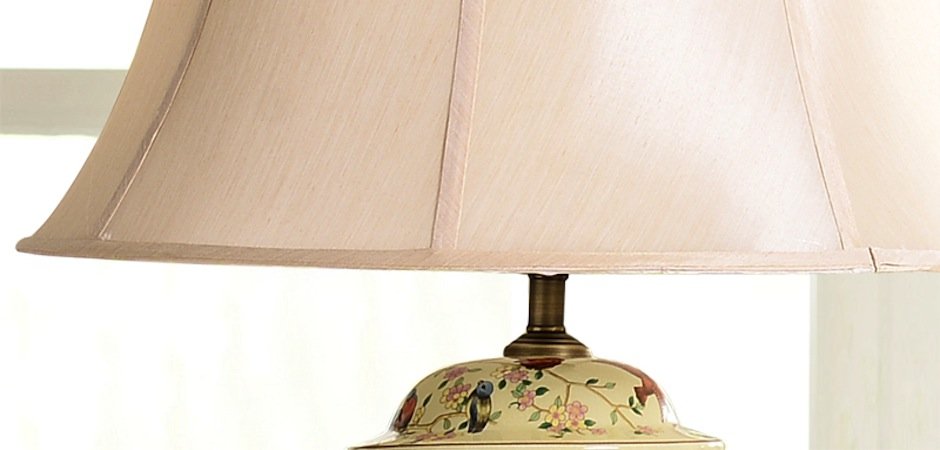 Настольная керамическая лампа с узором Luna - Loft-Concept в Красноярске