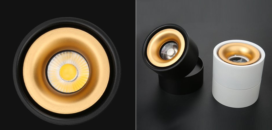 Спот Whirl LED Black Спот Whirl LED Black - Loft-Concept в Красноярске