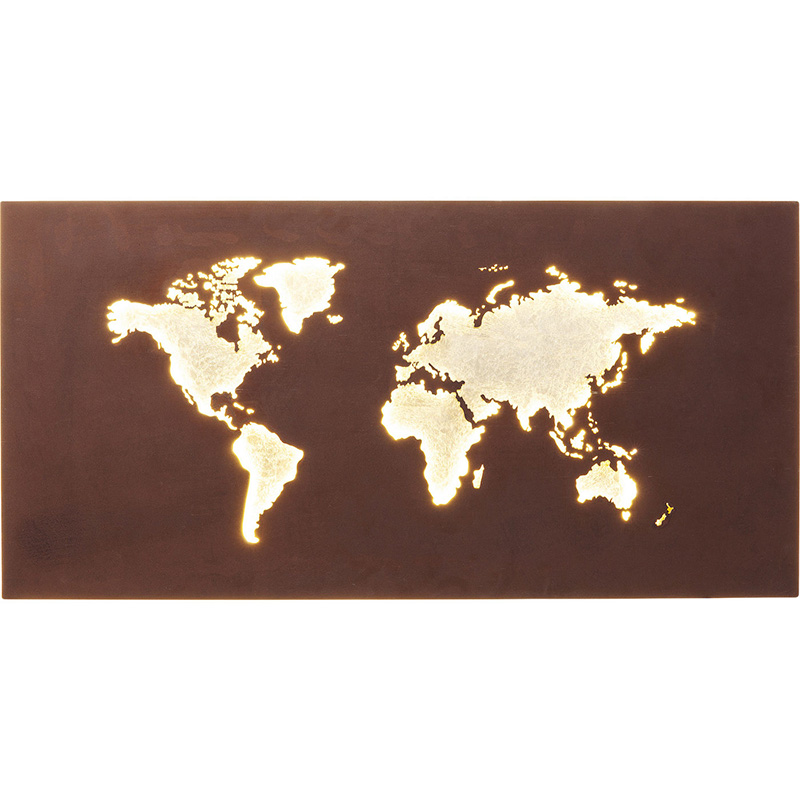 Бра World Map Коричневый Бра World Map Коричневый в Красноярске | Loft Concept