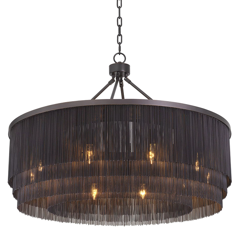 Люстра Eichholtz Chandelier Tissot L Темная бронза Люстра Eichholtz Chandelier Tissot L Темная бронза в Красноярске | Loft Concept