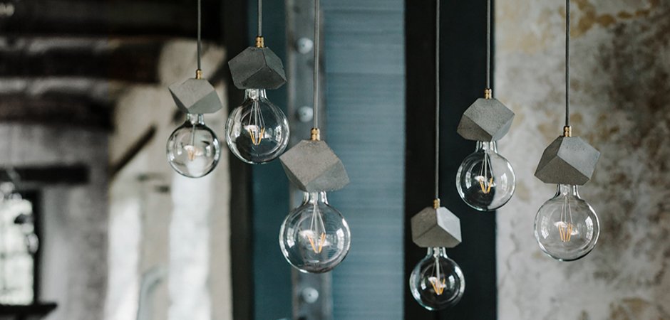 Подвесной светильник BETON MAKT - Loft-Concept в Красноярске