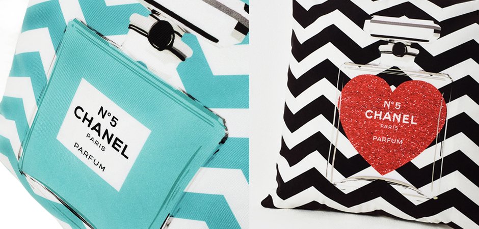 Декоративная подушка CHANEL № 5 - Loft-Concept в Красноярске