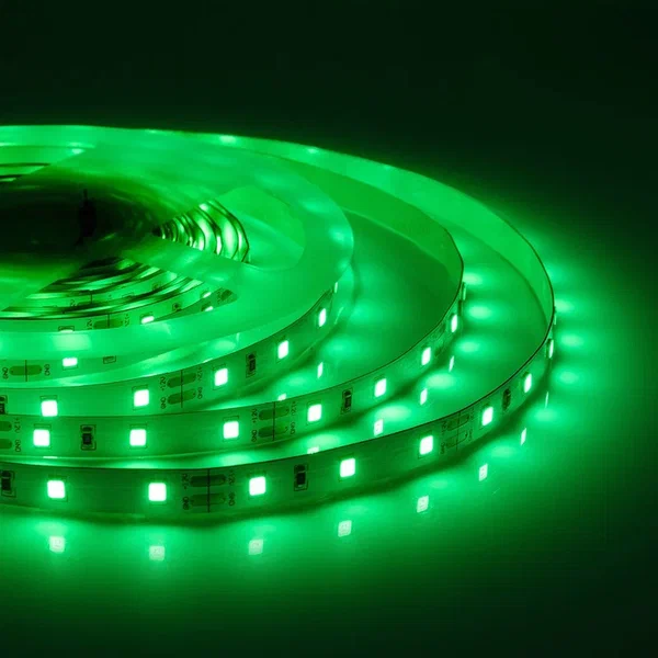 Светодиодная лента 4,8W/m 60LED/m 2835SMD зеленый 5M Белый Светодиодная лента 4,8W/m 60LED/m 2835SMD зеленый 5M Белый в Красноярске | Loft Concept