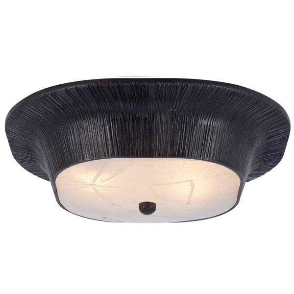 Потолочный светильник Utopia Round Sconce Black Черный Потолочный светильник Utopia Round Sconce Black Черный в Красноярске | Loft Concept