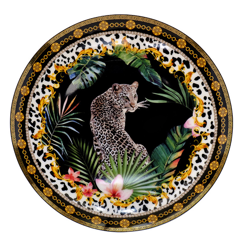 Тарелка TROPICS Leopard Мульти Тарелка TROPICS Leopard Мульти в Красноярске | Loft Concept