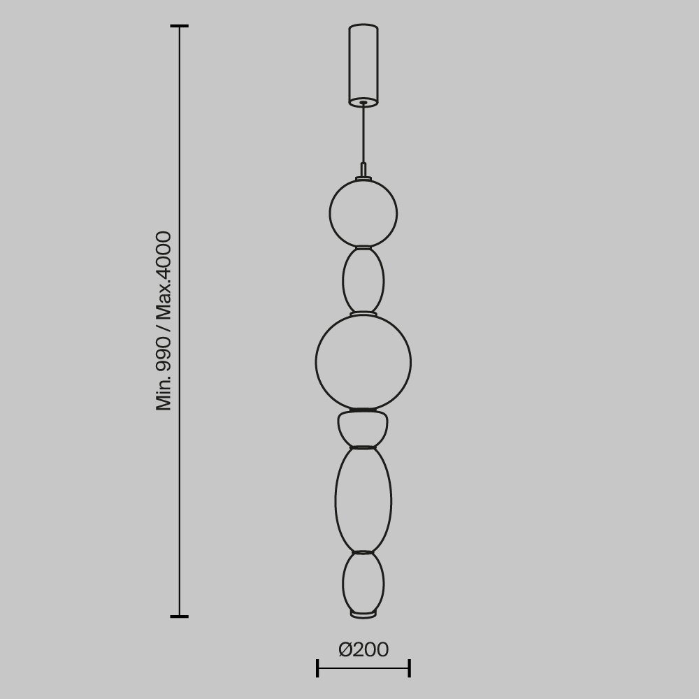 Подвесной светильник Adore LED 3000K 24Bт  в Красноярске