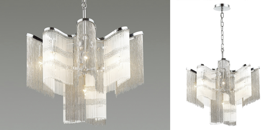 Люстра Mirage Chandelier Silver 60 - Loft-Concept в Красноярске