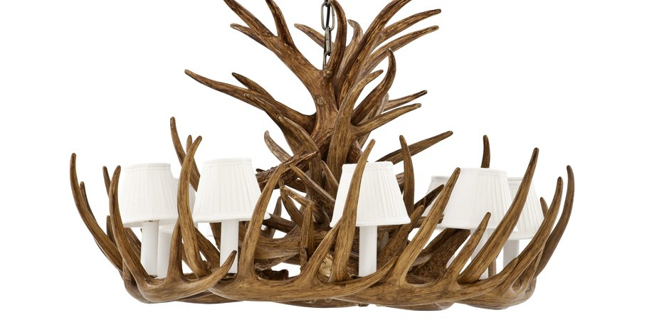 Люстра Eichholtz Chandelier Horn Highlands - Loft-Concept в Красноярске