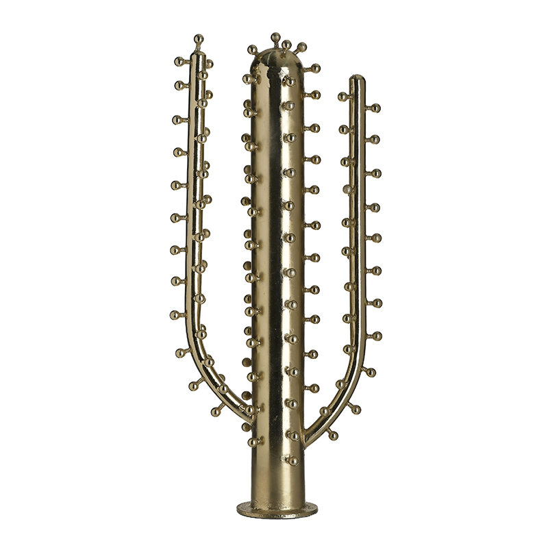 Статуэтка Metal Cactus 46 Золотой Статуэтка Metal Cactus 46 Золотой в Красноярске | Loft Concept