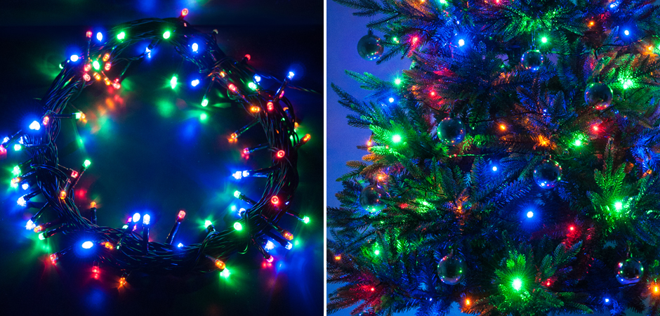 Интерьерная Гирлянда Цветные диоды - Loft-Concept в Красноярске