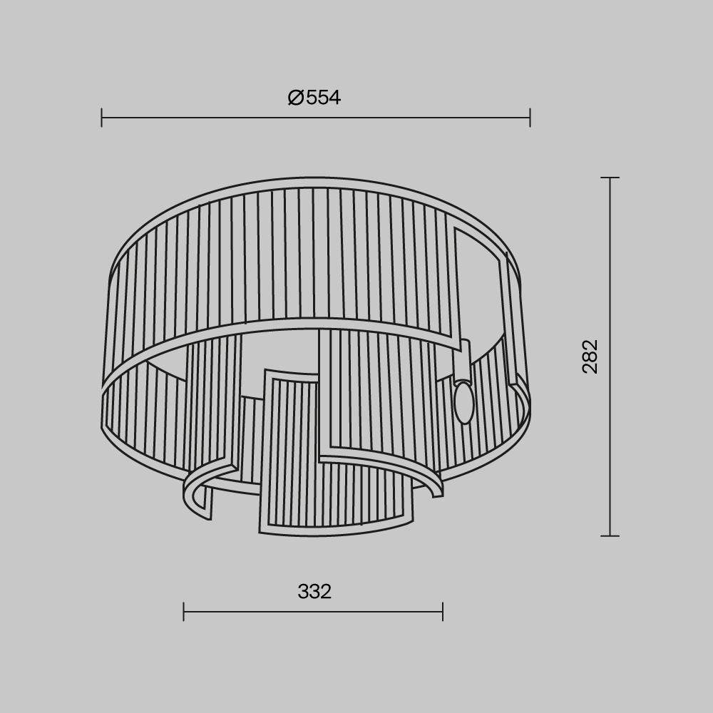 Потолочный светильник Frame Е14 в Красноярске