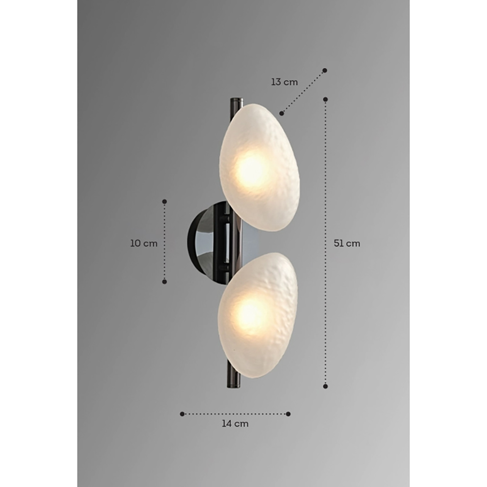 Бра LINDIS FROST LONG WALL 2 лампы Молочное стекло  в Красноярске