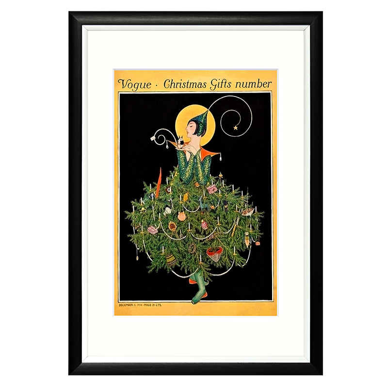 Постер Vogue Christmas Мульти Постер Vogue Christmas Мульти в Красноярске | Loft Concept