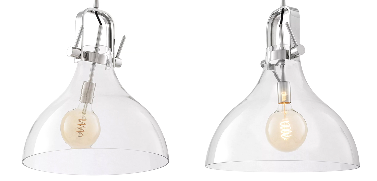 Подвесной светильник Eichholtz Lamp Connery Nickel - фото №1