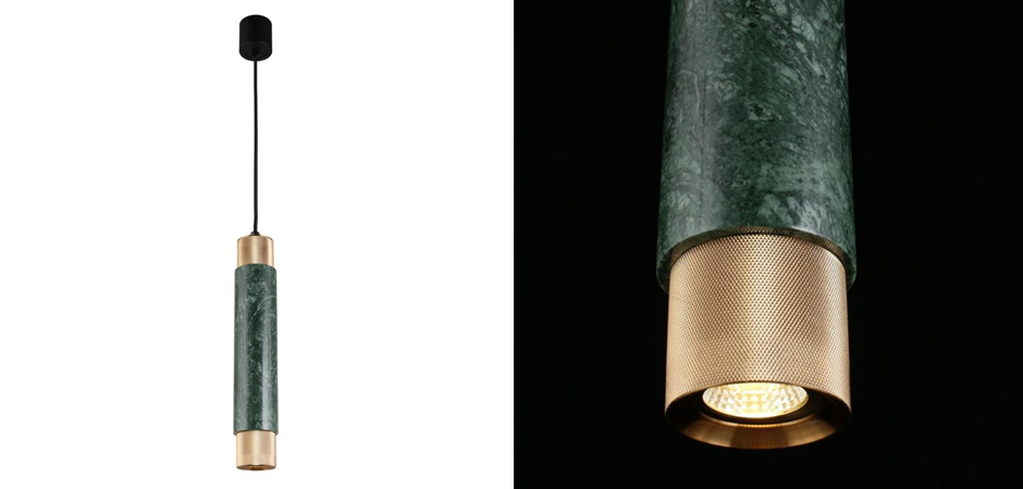 Подвесной светильник Cocktail Tube Изумрудный Подвесной светильник Cocktail Tube Изумрудный - Loft-Concept в Красноярске