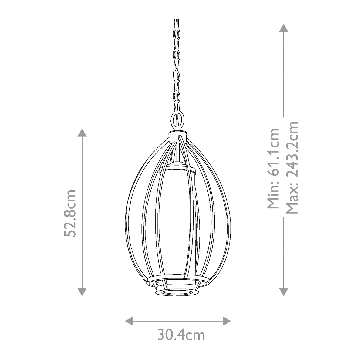 Подвесной светильник овальной формы с цилиндрическим плафоном в цвете сусальное серебро Kichler в Красноярске