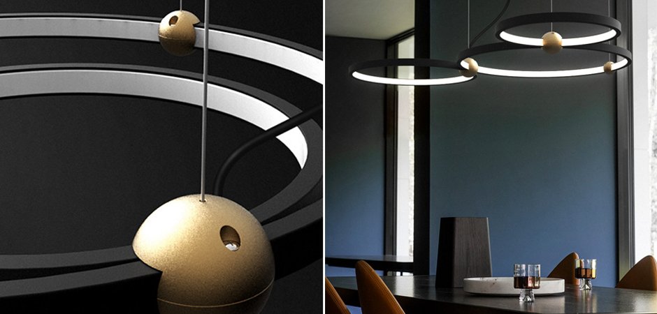 Подвесной светильник PLANETARY Ring - фото №1