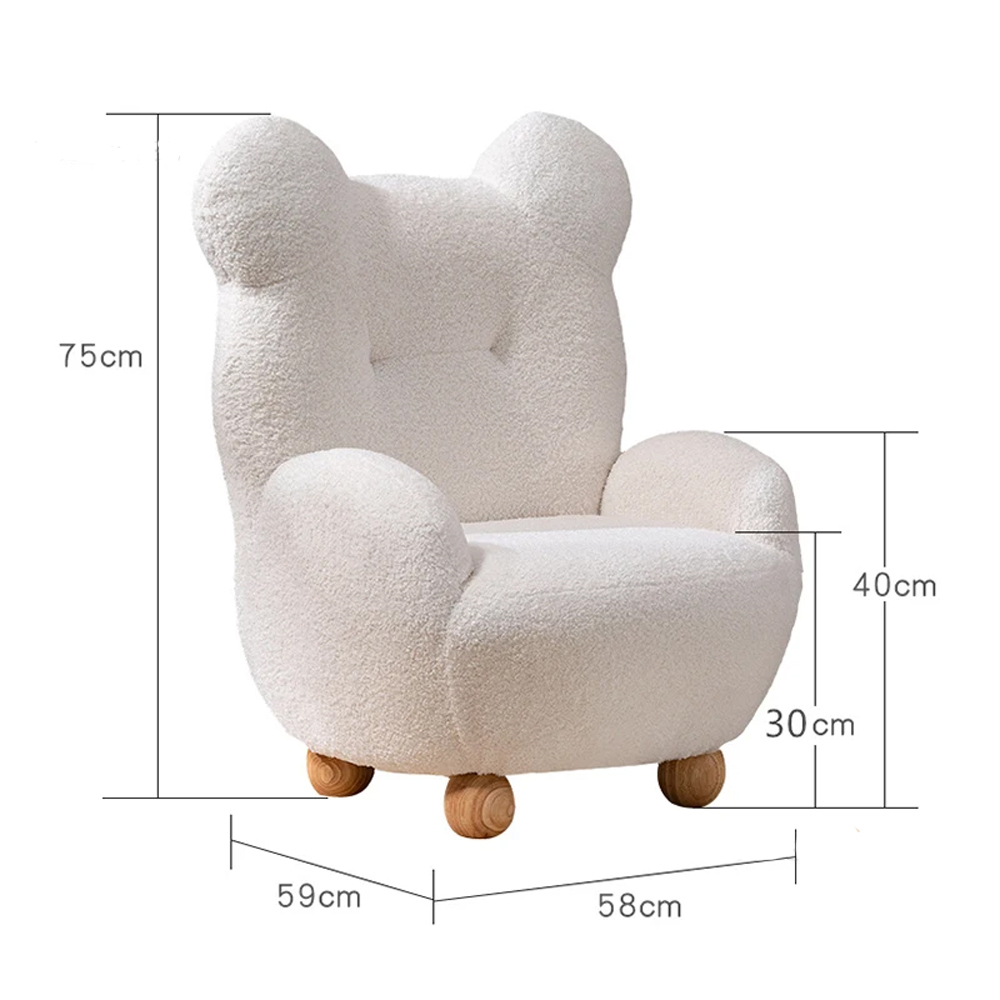 Кресло мягкое для детской Мишка Velvet Armchair Bear в Красноярске