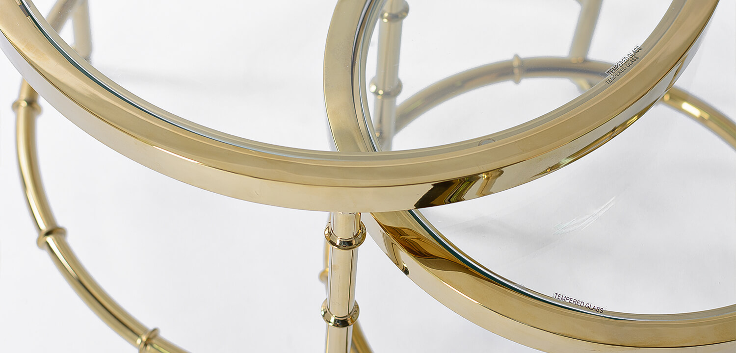 Комплект приставных столов Gaetan duo - фото