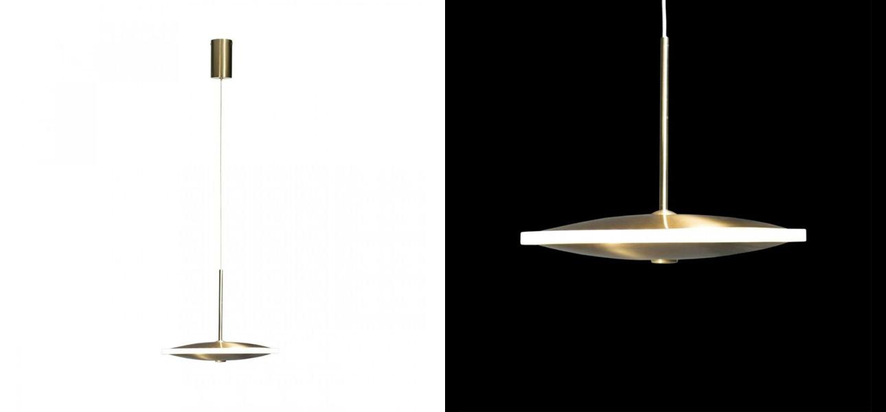 Светильник Chrona by Graypants D20 Gold Horizontal - фото