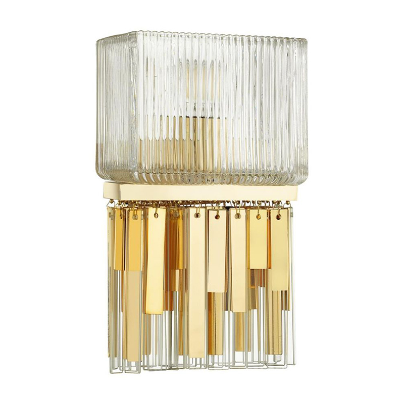 Бра Madelen Gold Wall Lamp Глянцевое золото Прозрачный (Transparent) Бра Madelen Gold Wall Lamp Глянцевое золото Прозрачный (Transparent) в Красноярске | Loft Concept