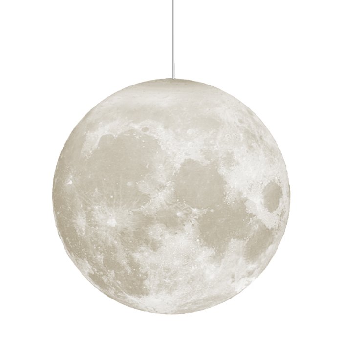 Подвесной светильник Moon Белый в Красноярске | Loft Concept 