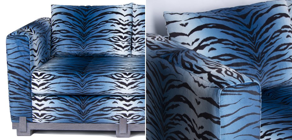 Диван Ida Sofa Blue Tiger - фото №2
