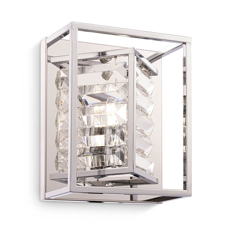 Бра Algernon Light Sconce chrome Хром в Красноярске | Loft Concept 