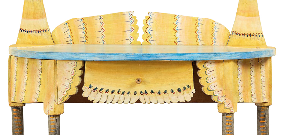 Туалетный Столик Painted Wood Dressing Table - фото №1