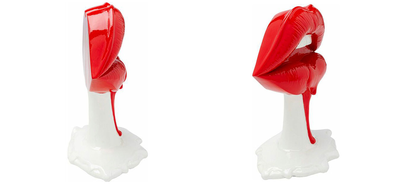 Статуэтка красная Sweet lips - фото