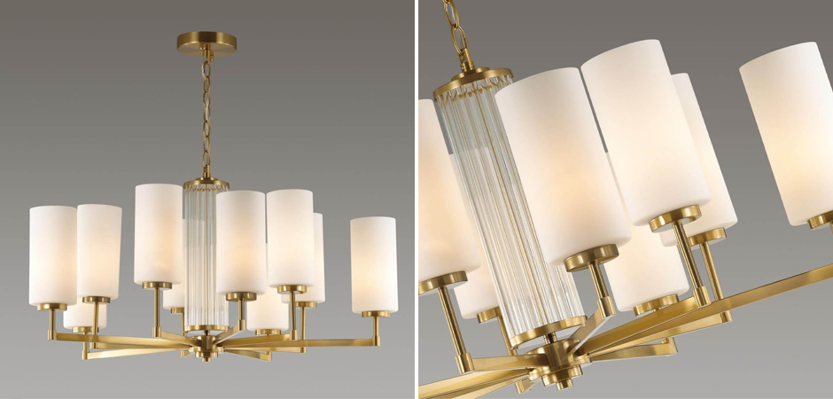 Люстра Pillars на 10 ламп - Loft-Concept в Красноярске