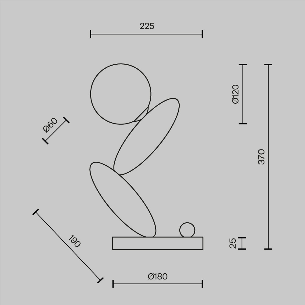 Настольный светильник Resonance 3000К 6Вт в Красноярске