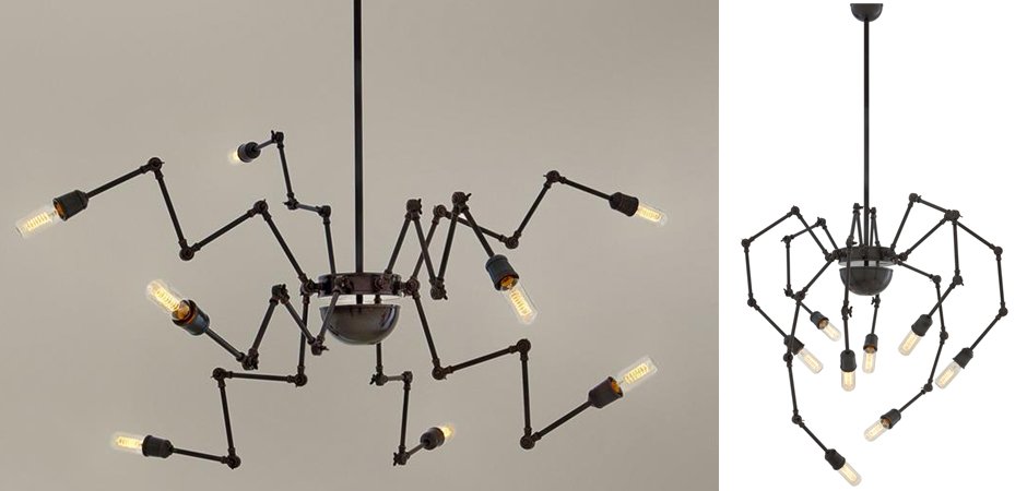 Люстра Eichholtz Ceiling Lamp Spider - Loft-Concept в Красноярске