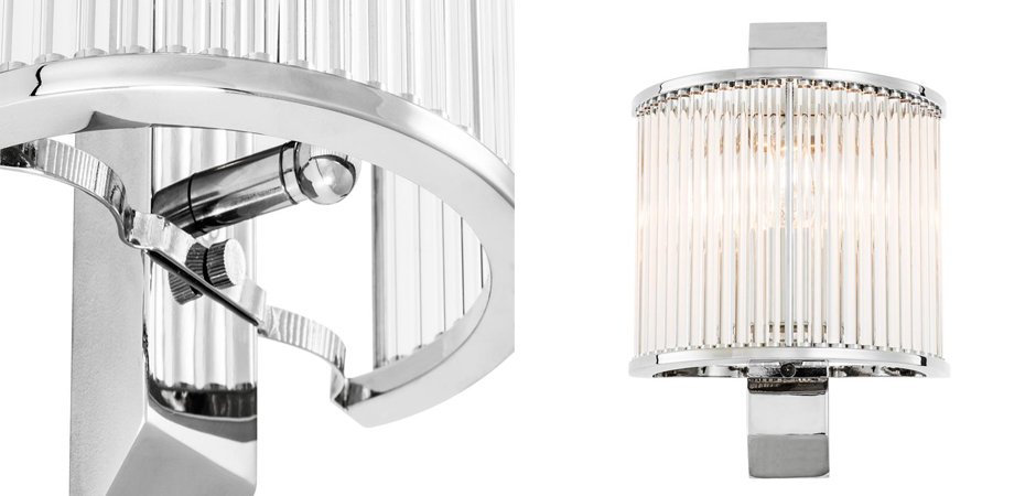 Бра Wall Lamp Oakley Nickel Бра Wall Lamp Oakley Nickel - Loft-Concept в Красноярске