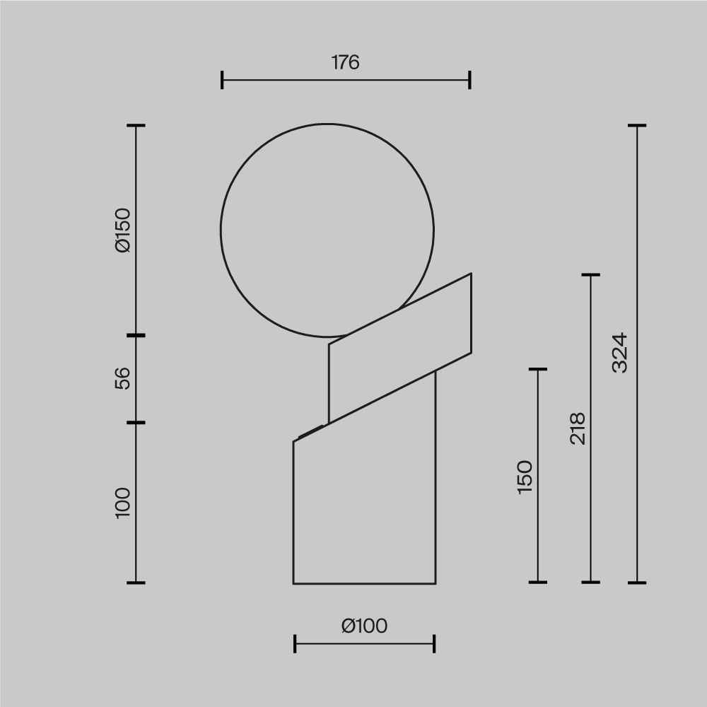 Настольный светильник Divario 3000К 3Вт в Красноярске